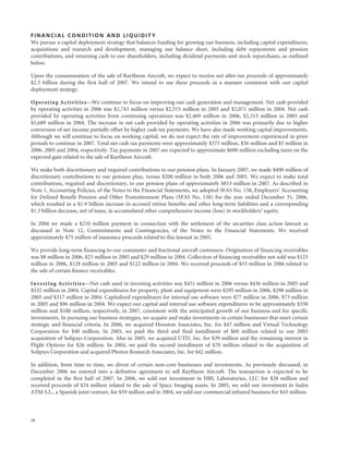 raytheon annual reports 2006