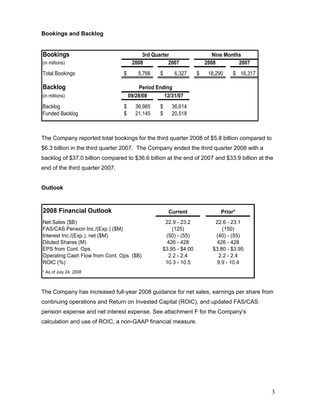 raytheon Q4 Earnings Presentation