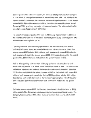 raytheon Q4 Earnings Presentation