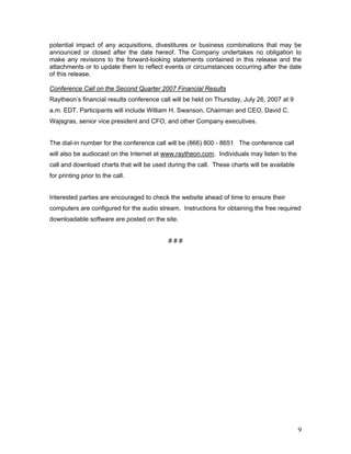 raytheon Q4 Earnings Presentation