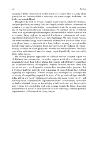 Postsilicon And Runtime Verification For Modern Processors Wagner | PDF