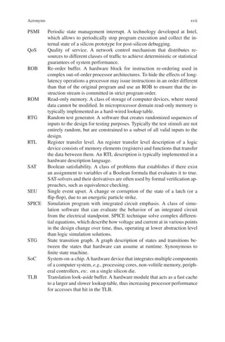 Postsilicon And Runtime Verification For Modern Processors Wagner | PDF