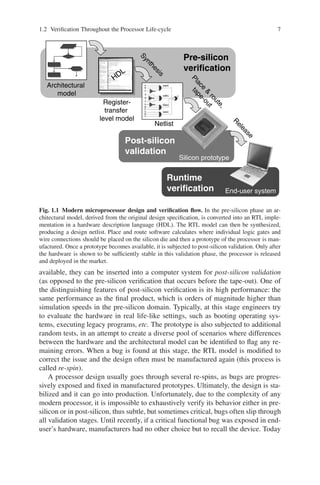 Postsilicon And Runtime Verification For Modern Processors Wagner | PDF