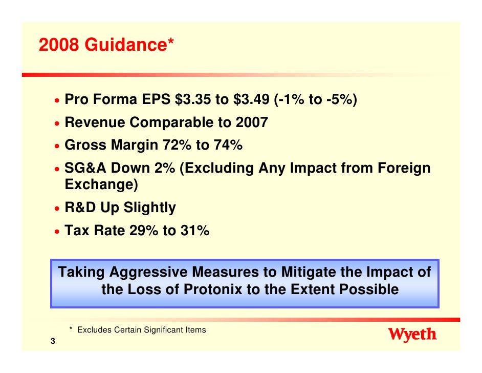 wyeth Citi Investment Research Global Healthcare Conference