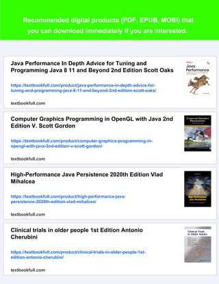Download Java Performance 2nd Edition Scott Oaks ebook All Chapters PDF ...