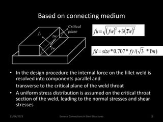 106769120-General-Connection-in-Steel-Structures.ppt