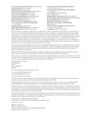 Vice President, Editorial Director, ECS: Marcia Horton
Acquisitions Editor: Matt Goldstein
Editorial Assistant: Kristy Alaura
Acquisitions Editor, Global Editions: Aditee Agarwal
Vice President of Marketing: Christy Lesko
Director of Field Marketing: Tim Galligan
Product Marketing Manager: Bram Van Kempen
Field Marketing Manager: Demetrius Hall
Marketing Assistant: Jon Bryant
Director of Product Management: Erin Gregg
Team Lead, Program and Project Management:
Scott Disanno
Program Manager: Carole Snyder
Project Editor, Global Editions: K.K. Neelakantan
Project Manager: RPK Editorial Services, Inc.
Senior Specialist, Program Planning and Support:
Maura Zaldivar-Garcia
Senior Manufacturing Controller, Global Editions:
Jerry Kataria
Cover Designer: Lumina Datamatics
Cover: Shutterstock
Manager, Rights and Permissions: Rachel Youdelman
Project Manager, Rights and Permissions: William Opaluch
Inventory Manager: Meredith Maresca
Media Project Manager: Renata Butera
Media Production Manager, Global Editions:
Vikram Kumar
Full-Service Project Management: Deepthi Mohan,
iEnergizer Aptara®
, Ltd.
Composition: Aptara®
Corporation
Microsoft and/or its respective suppliers make no representations about the suitability of the information contained in the
documents and related graphics published as part of the services for any purpose. All such documents and related graphics
are provided “as is” without warranty of any kind. Microsoft and/or its respective suppliers hereby disclaim all warranties
and conditions with regard to this information, including all warranties and conditions of merchantability, whether express,
implied or statutory, fitness for a particular purpose, title and non-infringement. In no event shall Microsoft and/or its
respective suppliers be liable for any special, indirect or consequential damages or any damages whatsoever resulting from
loss of use, data or profits, whether in an action of contract, negligence or other tortious action, arising out of or in connection
with the use or performance of information available from the services.
The documents and related graphics contained herein could include technical inaccuracies or typographical errors. Changes
are periodically added to the information herein. Microsoft and/or its respective suppliers may make improvements and/or
changes in the product(s) and/or the program(s) described herein at any time. Partial screen shots may be viewed in full
within the software version specified.
Microsoft®
Windows®
, and Microsoft Office®
are registered trademarks of the Microsoft corporation in the U.S.A. and
other countries. This book is not sponsored or endorsed by or affiliated with the Microsoft corporation.
The programs and applications presented in this book have been included for their instructional value. They have been tested
with care, but are not guaranteed for any particular purpose. The publisher does not offer any warranties or representations,
nor does it accept any liabilities with respect to the programs or applications.
Pearson Education Limited
Edinburgh Gate
Harlow
Essex CM20 2JE
England
and Associated Companies throughout the world
Visit us on the World Wide Web at:
www.pearsonglobaleditions.com
© Pearson Education Limited 2016
The rights of Tony Gaddis, Judy Walters, and Godfrey Muganda to be identified as the authors of this work have been as-
serted by them in accordance with the Copyright, Designs and Patents Act 1988.
Authorized adaptation from the United States edition, entitled Starting Out with C++: Early Objects, 9th Edition, ISBN
9780134400242, by Tony Gaddis, Judy Walters, and Godfrey Muganda published by Pearson Education © 2017.
All rights reserved. No part of this publication may be reproduced, stored in a retrieval system, or transmitted in any form or
by any means, electronic, mechanical, photocopying, recording or otherwise, without either the prior written permission of
the publisher or a license permitting restricted copying in the United Kingdom issued by the Copyright Licensing Agency Ltd,
Saffron House, 6–10 Kirby Street, London EC1N 8TS.
All trademarks used herein are the property of their respective owners. The use of any trademark in this text does not vest in
the author or publisher any trademark ownership rights in such trademarks, nor does the use of such trademarks imply any
affiliation with or endorsement of this book by such owners.
British Library Cataloguing-in-Publication Data
A catalogue record for this book is available from the British Library
10 9 8 7 6 5 4 3 2 1
ISBN 10: 1292157275
ISBN 13: 9781292157276
Typeset in 10/12.5 Sabon LT Pro by iEnergizer Aptara®
, Ltd.
Printed and bound in Malaysia
 