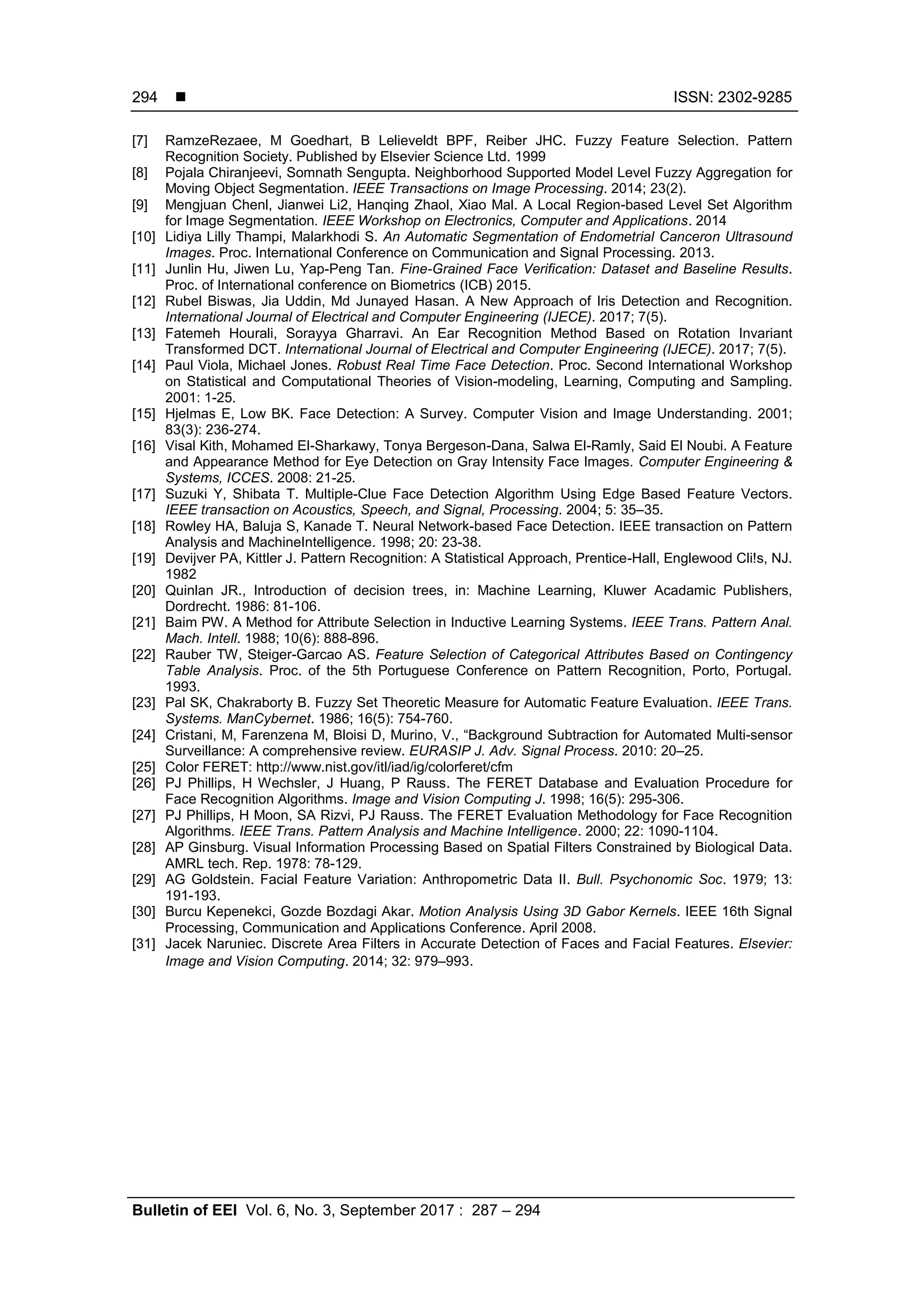 An Accurate Facial Component Detection Using Gabor Filter | PDF