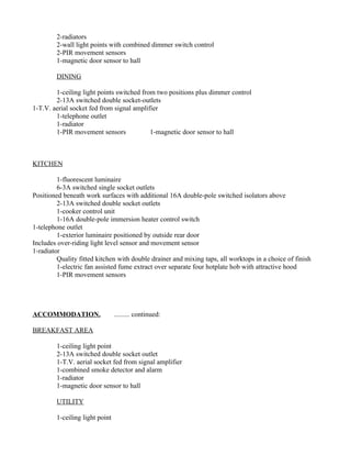 The Assignment sheet