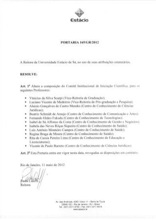 Portaria_Estacio_Comite_Institucional_IC_20120511