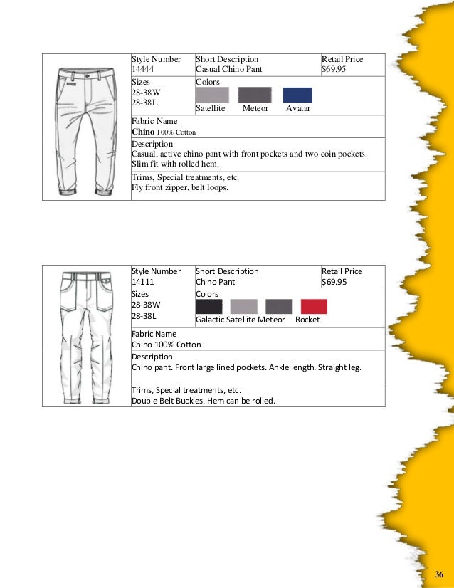 Pacsun Size Chart Mens Jeans