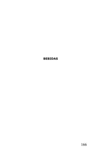 BEBIDAS




          166
 