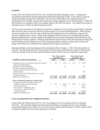 international paper Q3 2002 10-Q