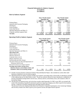 international paper Q3 2002 10-Q