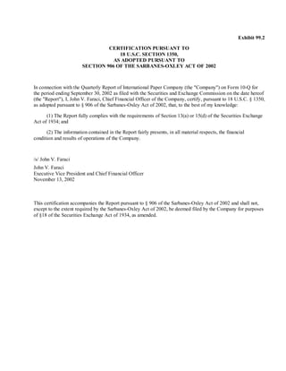 international paper Q3 2002 10-Q