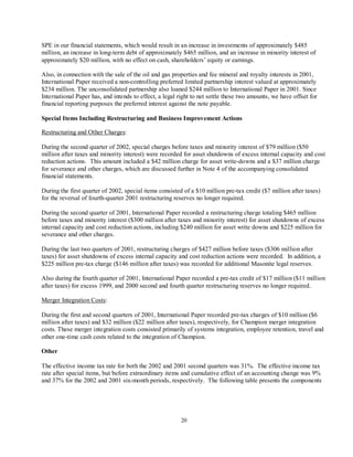 international paper  Q2 2002 10-Q