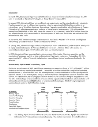 international paper Q2 2001 10-Q