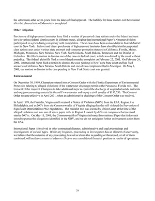 international paper Q2 2001 10-Q