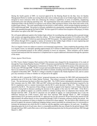 tesoro 	10-Q First Quarter 2007