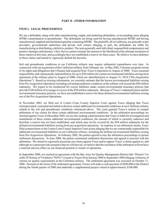 tesoro 10-Q Third Quarter 2006