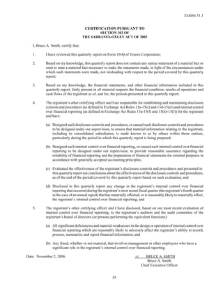 tesoro 10-Q Third Quarter 2006