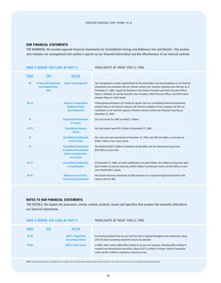 constellation energy 2005 Annual Report