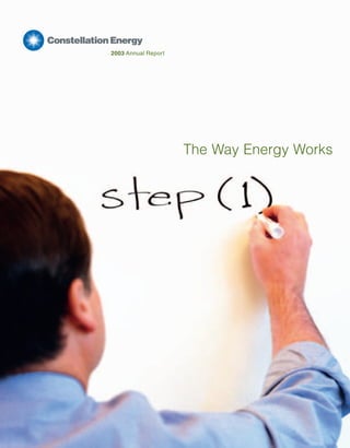 2003 Annual Report




                     The Way Energy Works
 