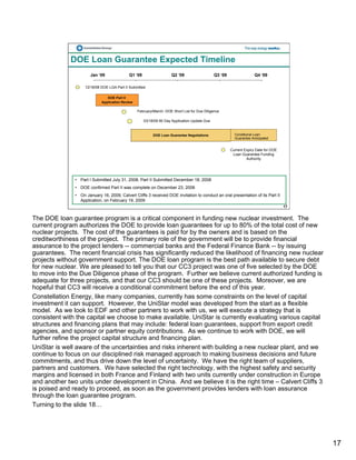 constellation energy 2008 Fourth Quarter Supporting Materials