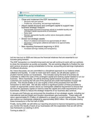 constellation energy 2008 Fourth Quarter Supporting Materials
