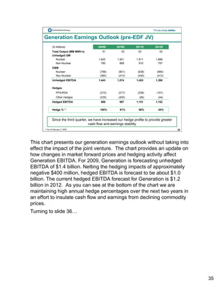 constellation energy 2008 Fourth Quarter Supporting Materials