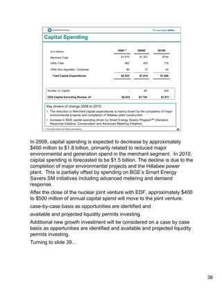constellation energy 2008 Fourth Quarter Supporting Materials