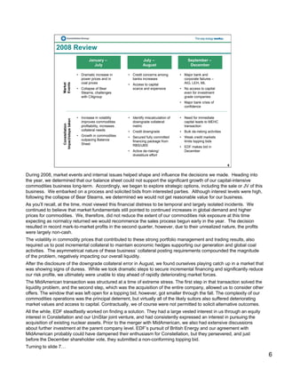 constellation energy 2008 Fourth Quarter Supporting Materials