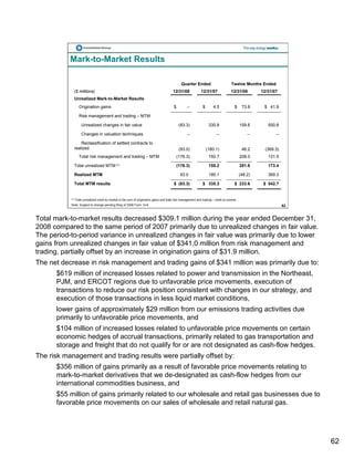 constellation energy 2008 Fourth Quarter Supporting Materials