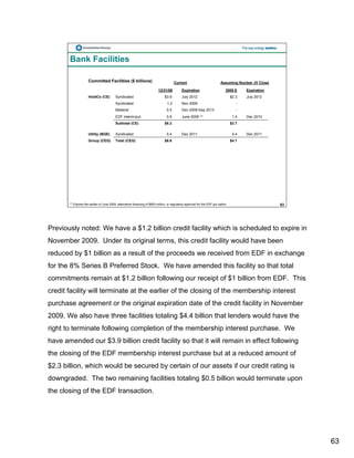 constellation energy 2008 Fourth Quarter Supporting Materials