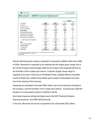 constellation energy 2008 Fourth Quarter Supporting Materials