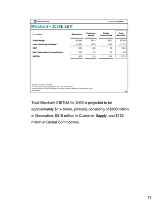 constellation energy 2008 Fourth Quarter Supporting Materials