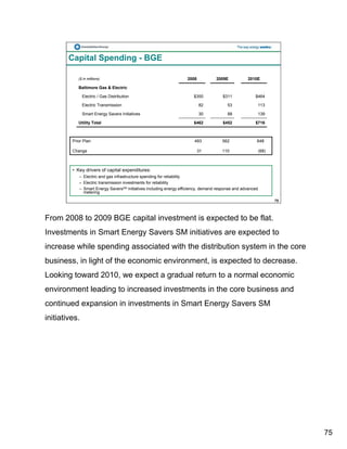 constellation energy 2008 Fourth Quarter Supporting Materials