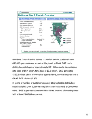 constellation energy 2008 Fourth Quarter Supporting Materials