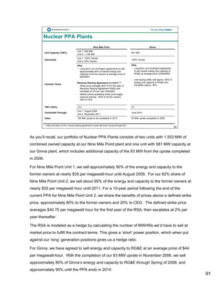 constellation energy 2008 Fourth Quarter Supporting Materials