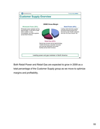 constellation energy 2008 Fourth Quarter Supporting Materials