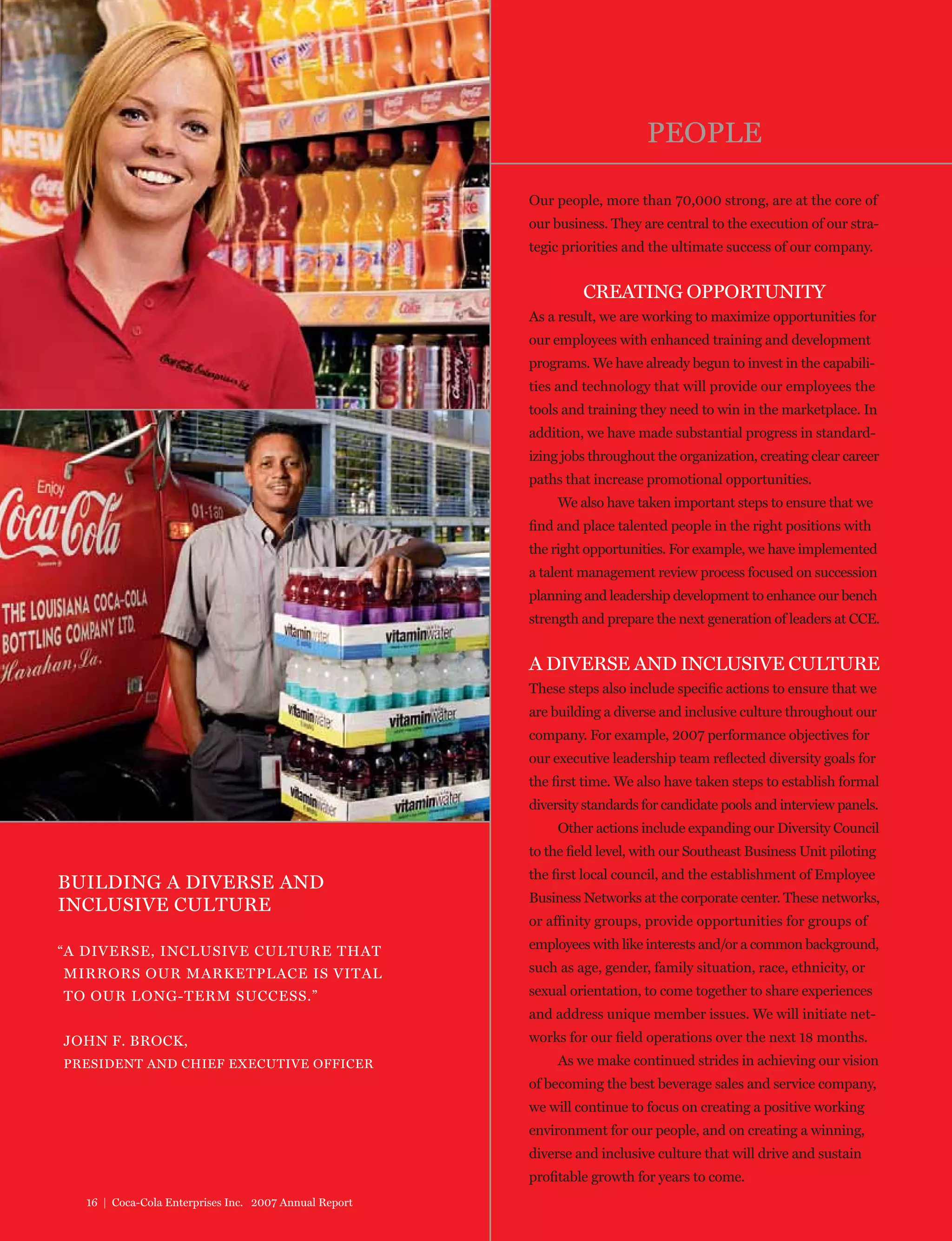 coca cola enterprises annual reports 2007