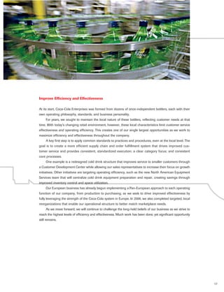 coca cola enterprises annual reports 2006