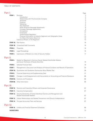 coca cola enterprises annual reports 2006