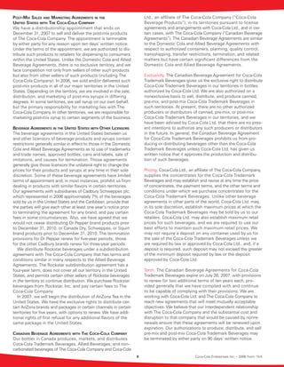 coca cola enterprises annual reports 2006