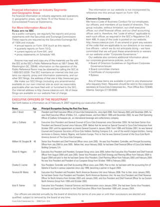 coca cola enterprises annual reports 2006