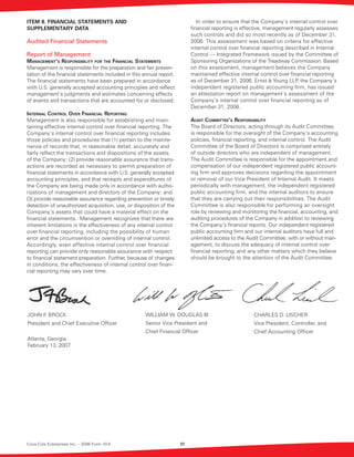 coca cola enterprises annual reports 2006