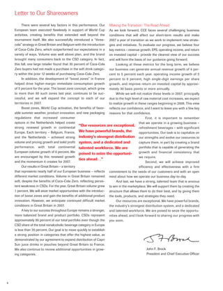 coca cola enterprises annual reports 2006