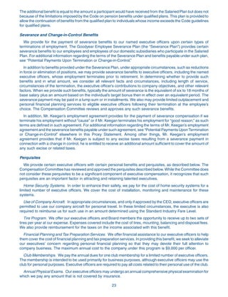 goodyear Proxy Statement 2007