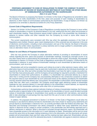 goodyear Proxy Statement 2005