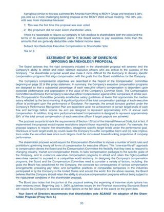 goodyear Proxy Statement 2005